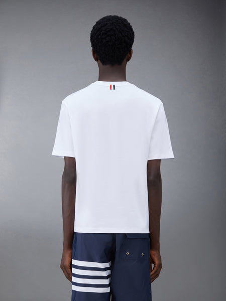 MILANO COTTON OVERSIZED POCKET TEE WHITE