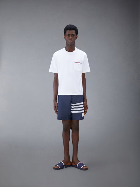 MILANO COTTON OVERSIZED POCKET TEE WHITE