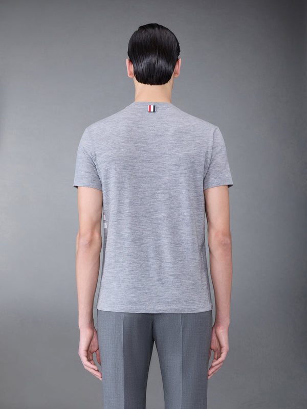Wool Jersey 4-Bar Tee - image 2