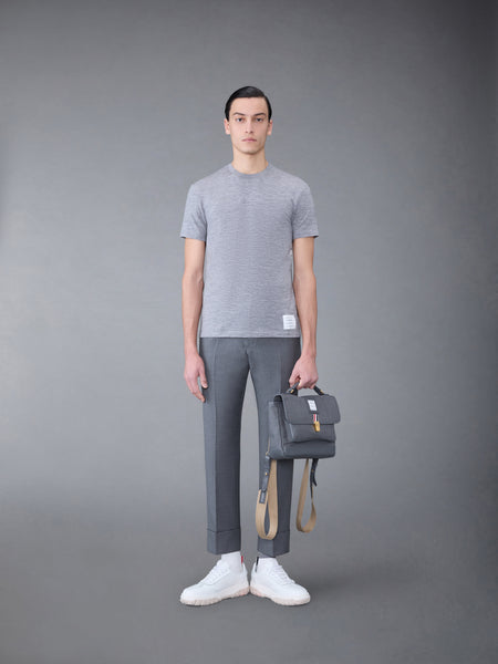 Wool Jersey 4-Bar Tee LT GREY