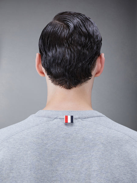 MILANO COTTON 4-BAR TEE LT GREY