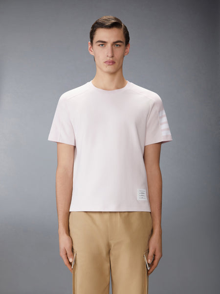 MILANO COTTON 4-BAR TEE LIGHT PINK