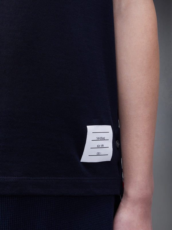 LIGHTWEIGHT COTTON SHORT SLEEVE STRIPED TEE - image 5