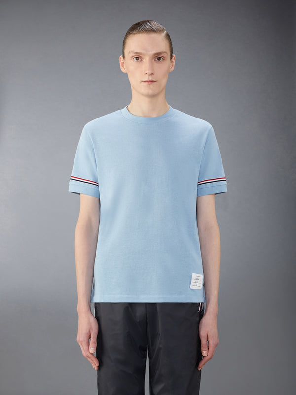 LIGHT WEIGHT COTTON STRIPE TEE - featured image