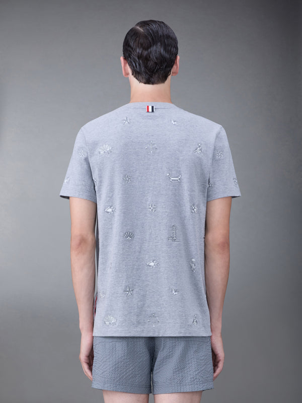 JERSEY NAUTICAL SHORT SLEEVE TEE - image 2