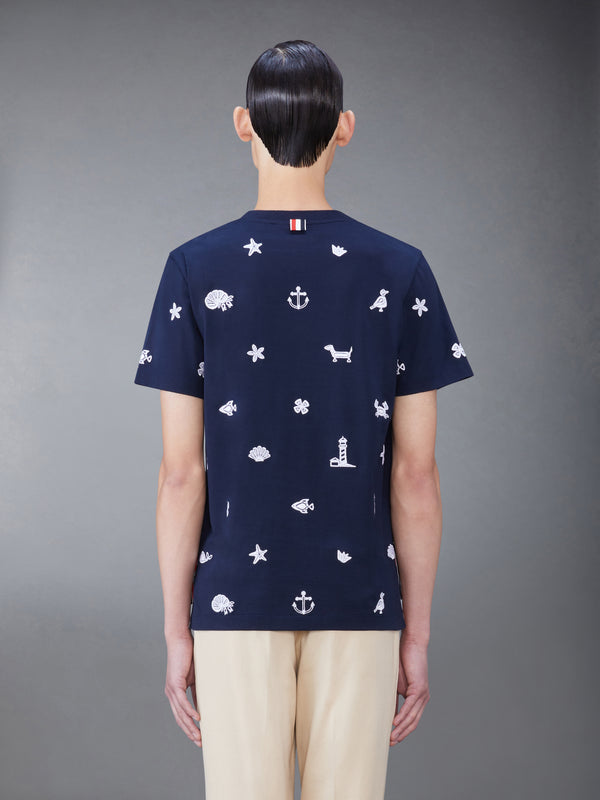 JERSEY NAUTICAL SHORT SLEEVE TEE - image 2
