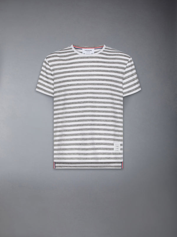 LINEN JERSEY RINGER TEE - featured image