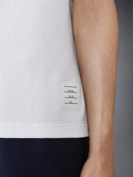 COTTON RUGBY TEE WHITE