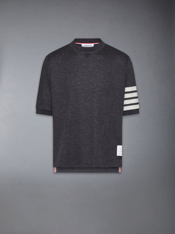 WOOL JERSEY 4-BAR TEE - featured image