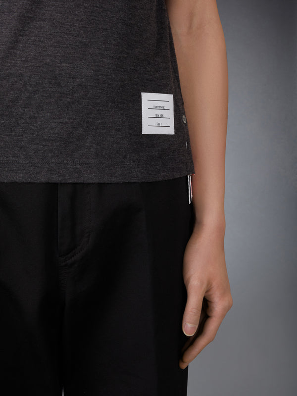 WOOL JERSEY 4-BAR TEE - image 4