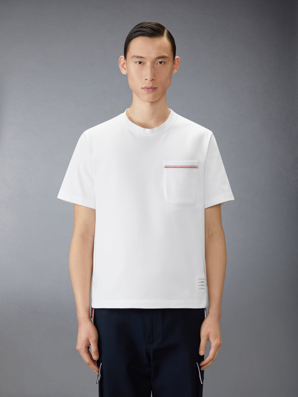 JERSEY RWB STRIPE OVERSIZED TEE - image 1