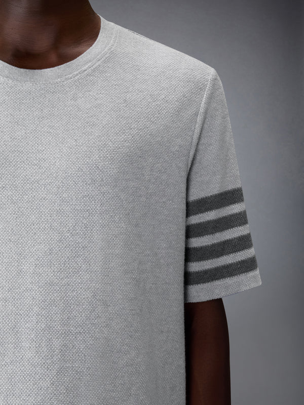 TEXTURED PIQUE 4-BAR TEE - image 5