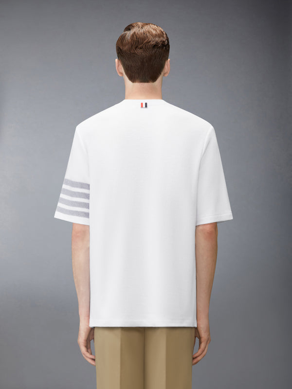 TEXTURED PIQUE 4-BAR TEE - image 2