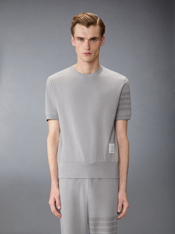 COTTON JERSEY 4-BAR TEE - image 1