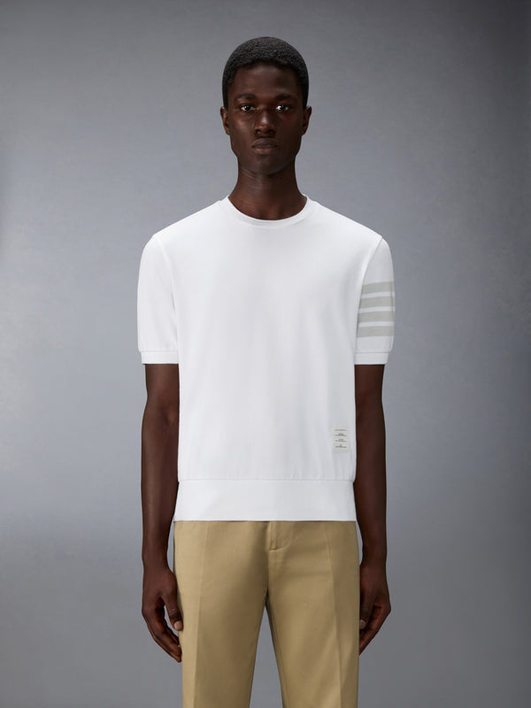 COTTON JERSEY 4-BAR TEE - image 1