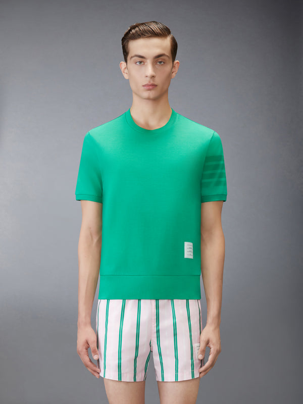 COTTON JERSEY 4-BAR TEE - image 1