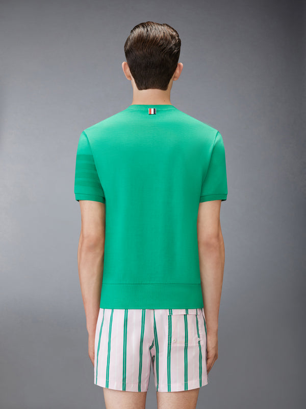COTTON JERSEY 4-BAR TEE - image 2