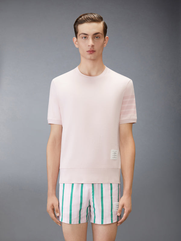 COTTON JERSEY 4-BAR TEE - image 1