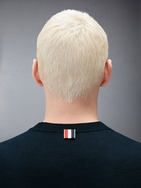 JERSEY 4-BAR COLORBLOCK OVERSIZED TEE WHITE