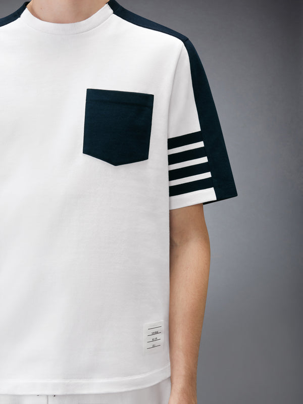 JERSEY 4-BAR COLORBLOCK OVERSIZED TEE - image 5