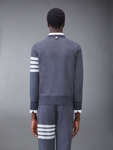 CLASSIC LOOPBACK 4-BAR SWEATSHIRT CHARCOAL