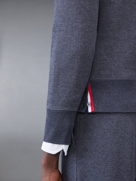 CLASSIC LOOPBACK 4-BAR SWEATSHIRT CHARCOAL