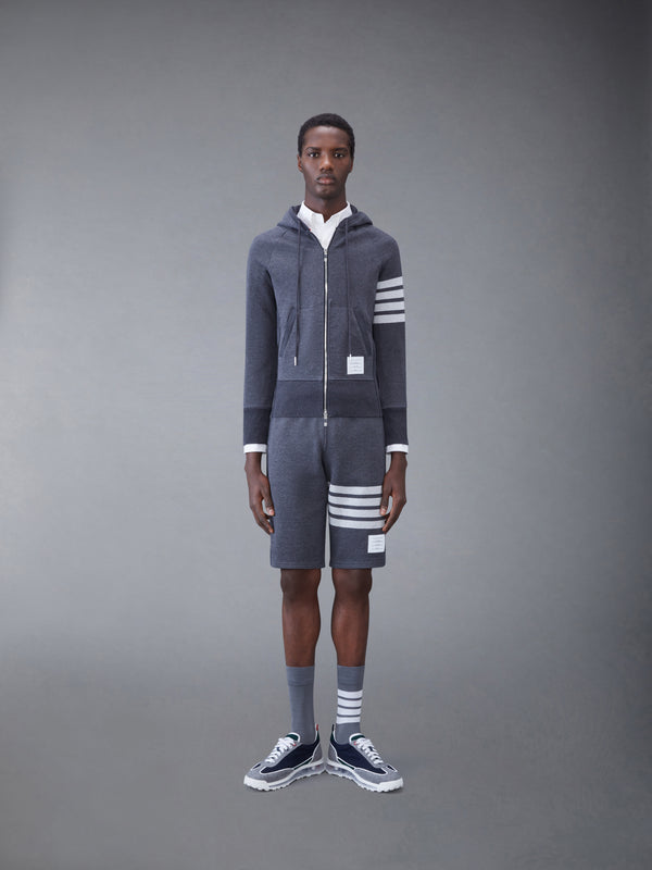 CLASSIC LOOPBACK 4-BAR ZIP UP HOODIE - image 3