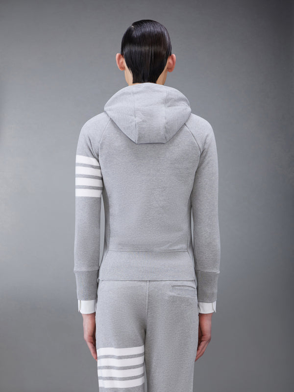 CLASSIC LOOPBACK 4-BAR ZIP UP HOODIE - image 2
