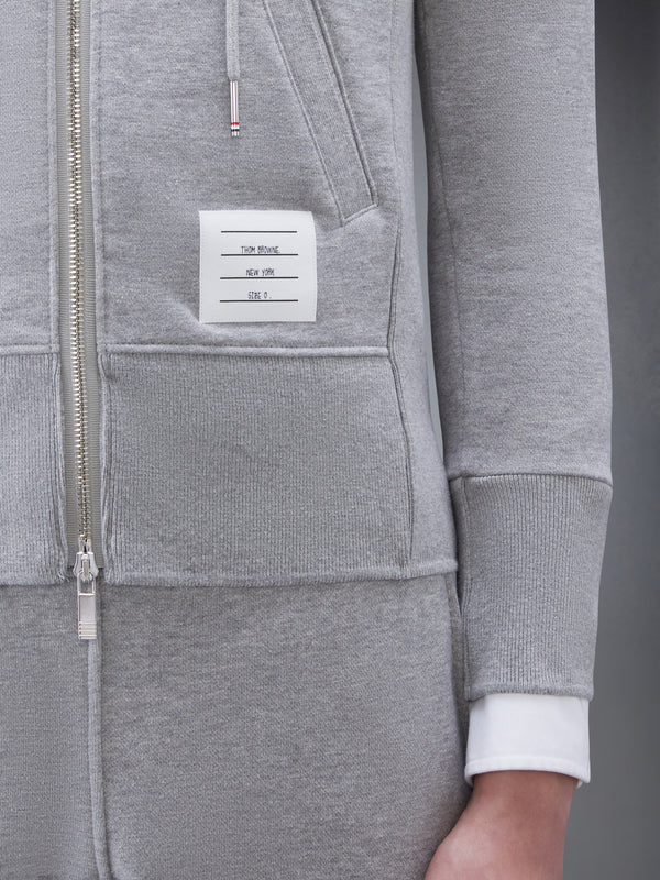CLASSIC LOOPBACK 4-BAR ZIP UP HOODIE - image 4