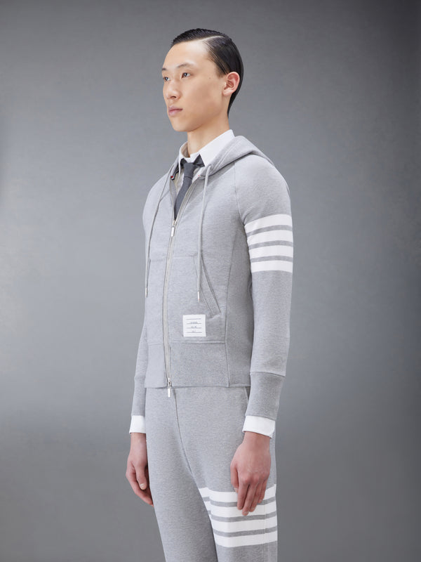 CLASSIC LOOPBACK 4-BAR ZIP UP HOODIE - image 5