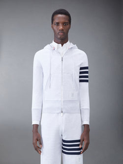 CLASSIC LOOPBACK 4-BAR ZIP UP HOODIE