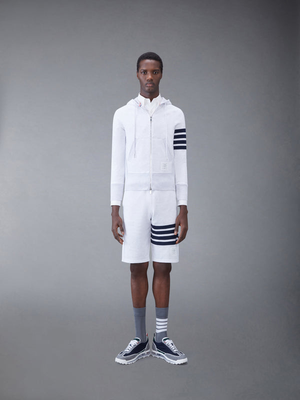CLASSIC LOOPBACK 4-BAR ZIP UP HOODIE - image 3