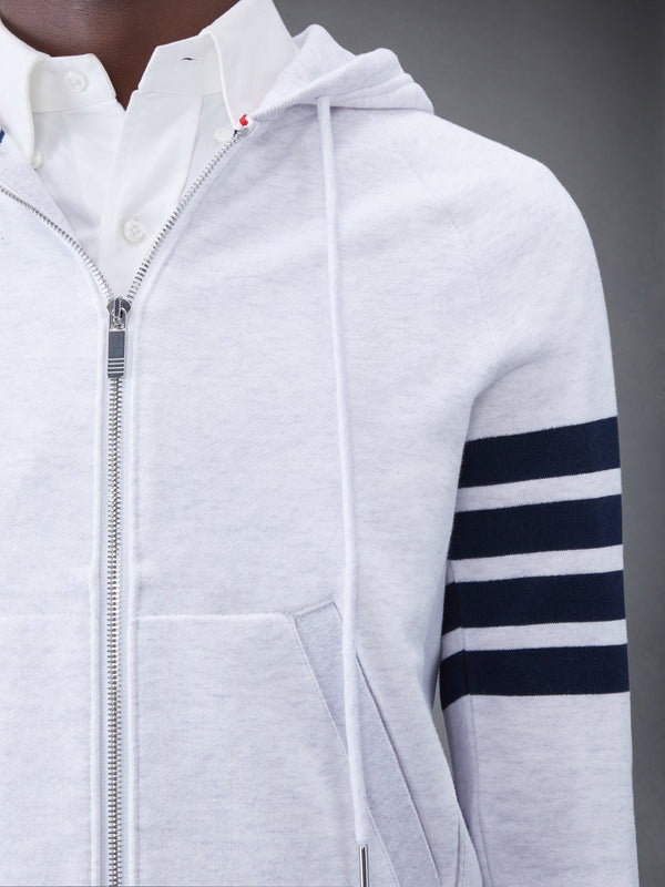 CLASSIC LOOPBACK 4-BAR ZIP UP HOODIE - image 5