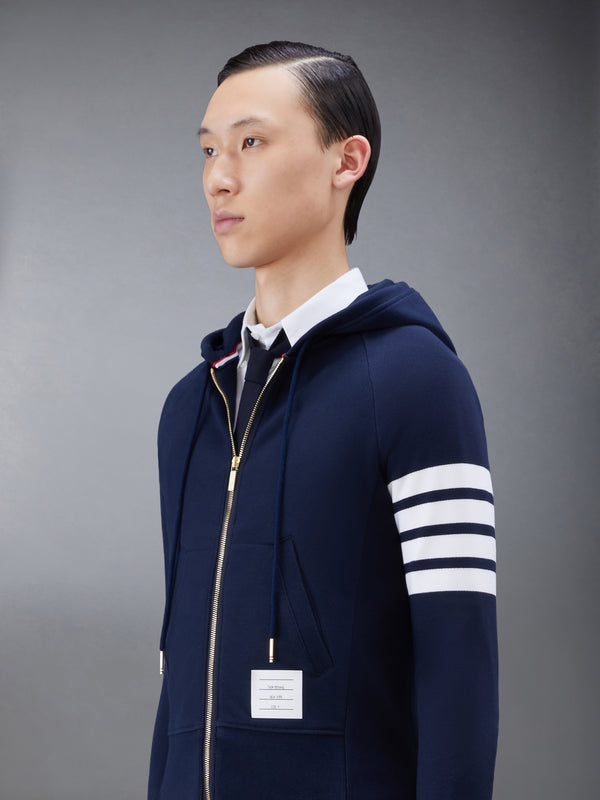 CLASSIC LOOPBACK 4-BAR ZIP UP HOODIE - image 6