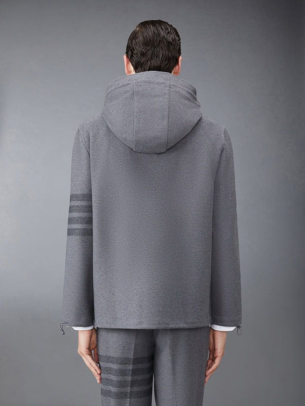 DOUBLE FACE TECH TWILL HOODED JACKET - image 2
