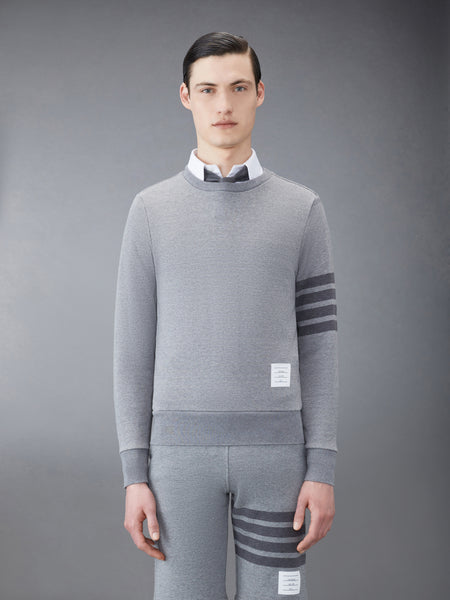 CLASSIC LOOPBACK 4-BAR RELAXED SWEATSHIRT MED GREY