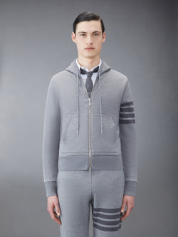 CLASSIC LOOPBACK 4-BAR ZIP UP HOODIE