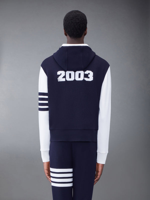 CASHMERE WAFFLE 2003 4-BAR HOODIE - image 2