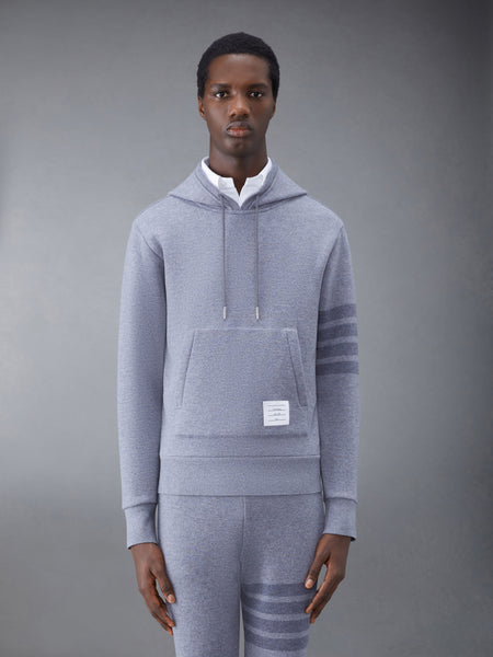 Wool Loopback 4-Bar Hoodie Pullover LT GREY