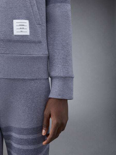 Wool Loopback 4-Bar Hoodie Pullover LT GREY
