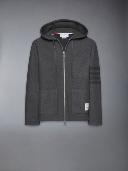 DOUBLE FACE TECH 4-BAR JACKET MED GREY