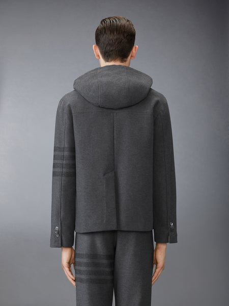 DOUBLE FACE TECH 4-BAR JACKET MED GREY