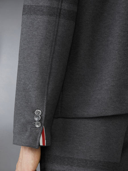 DOUBLE FACE TECH 4-BAR JACKET MED GREY
