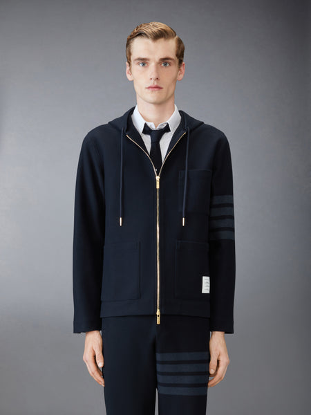 DOUBLE FACE TECH 4-BAR JACKET NAVY