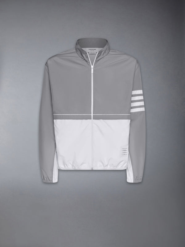 RIPSTOP 4-BAR COLOR BLOCK WINDBREAKER - featured image