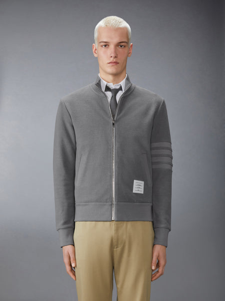 LOOPBACK 4-BAR JACKET LIGHT GREY