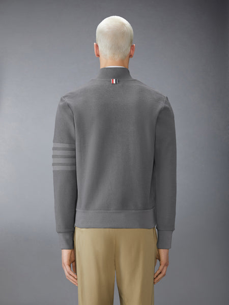 LOOPBACK 4-BAR JACKET LIGHT GREY