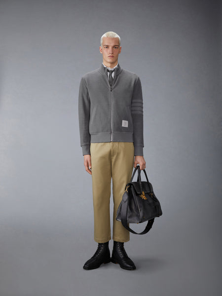LOOPBACK 4-BAR JACKET LIGHT GREY