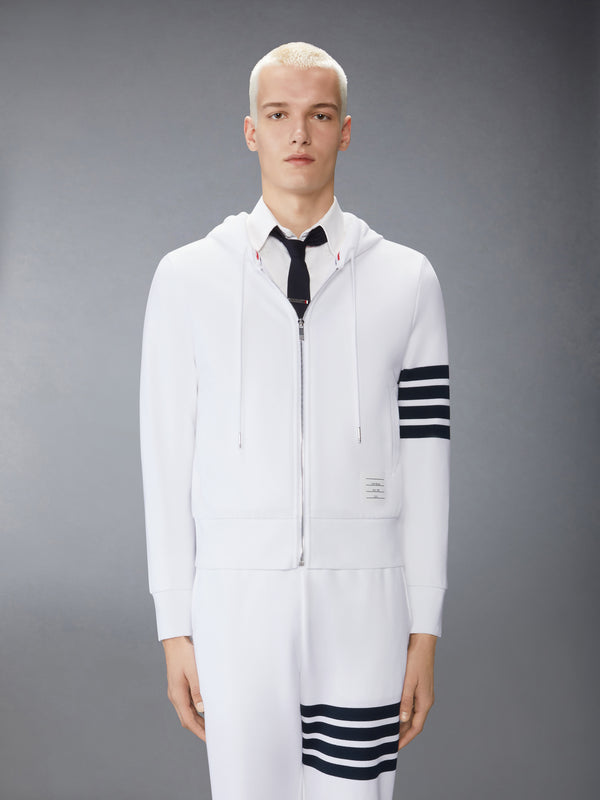 CLASSIC LOOPBACK 4-BAR ZIP UP HOODIE - image 1