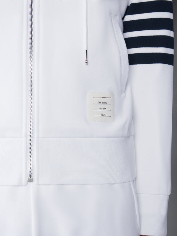 CLASSIC LOOPBACK 4-BAR ZIP UP HOODIE - image 4